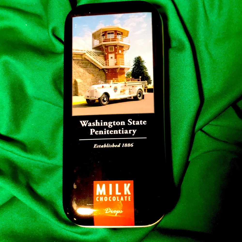 Washington State Penitentiary Chocolate Tin